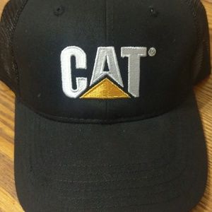 CAT Caterpillar Snapback Mesh Hat - New